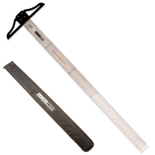 Picture of Acrylic T-Shape Ruler with Case 100 cm - Extra Line T-100