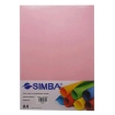 Picture of Simba Photocopy Paper Package 160gm 100 Sheets A4 pink