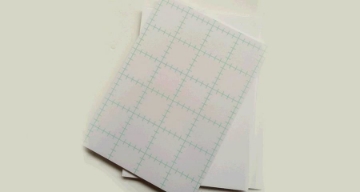 Picture of White Solid Foam Sticker Sheet 10mm 70*100 - Simba  