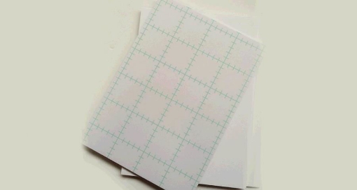 Picture of White Solid Foam Sticker Sheet 10mm 70*100 - Simba  