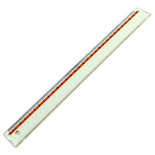 Picture of Transparent Plastic Ruler 30 cm - Ark 004