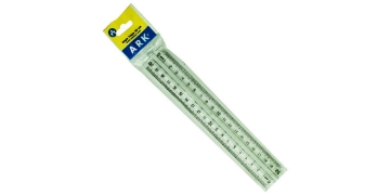 Picture of Transparent Plastic Ruler 20 cm with handle - Ark 089