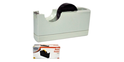 Imagen de Cortador de cinta adhesiva grande, Gris - MAS 730