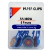 Picture of Paper clips , Mintra , 5 pieces , model Rainbow , No. 96495