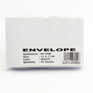 Picture of Visa Envelope White 80g, 7x11cm - Simba