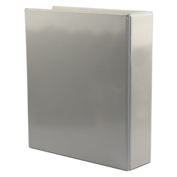 Picture of D Shape Ring Binder, 2 Rings Transparent White 50mm 8 cm - Fares