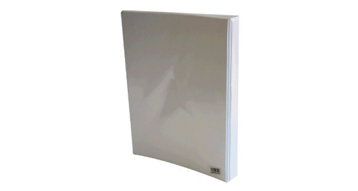 Picture of 4 Rings Binder 3.5 cm White Transparent Letter D - Faris