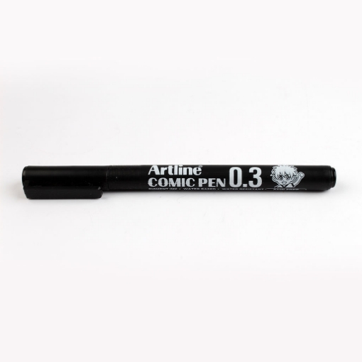 Picture of Felt-tip Pen – Artline – 0.3 Ml – Black - EK-283-COMIC