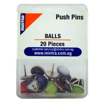 Picture of  Push Pin (BALLS) 20 pieces Model 95474