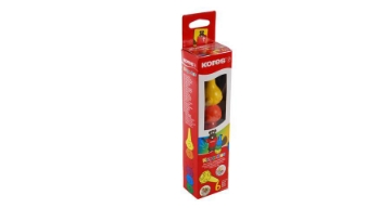 Picture of Crayon 6 colors With Handles For kids, kores Model 33186