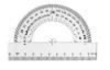 Picture of Protractor 180 degrees 20 cm Model KO3200