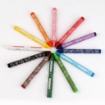 Picture of Crayon Color, Triangular head and cylindrical body 12 colors jumbo size Kores Model 33101