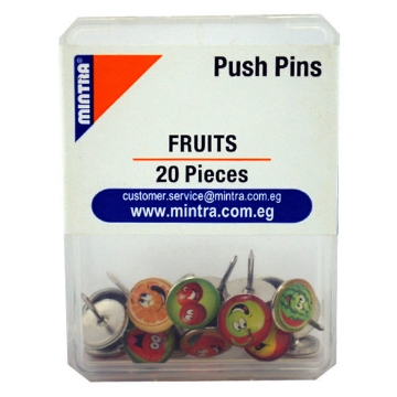 Picture of Board pin fruits 20 pieces mantra Model 95472