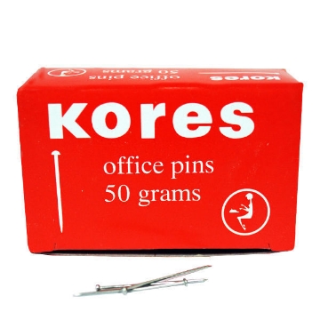 Picture of  Needle Office Pins 50 g kores 