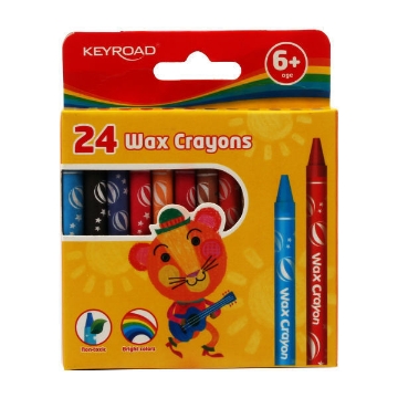 Picture of Crayon Color 24 Color 8mm Keyroad Model KR971558