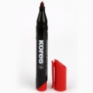 Picture of Marker pen Round Tip, Red, Kores Model 20937