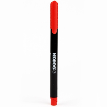 Picture of CD- Marker pen Permanent with fine tip, red, Kores Model 22107