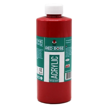 Picture of Acrylic Color Bottle 500 ml Red - Red Rose