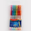 Picture of Gel Pen Set 6 Color Glitter - Key Road KR55748