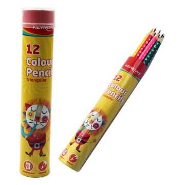 Picture of 	keyroad color pencils 12pcs KR971931