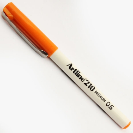 Picture of Pen Felt-Tip 0.6 mm orange - Art Line 