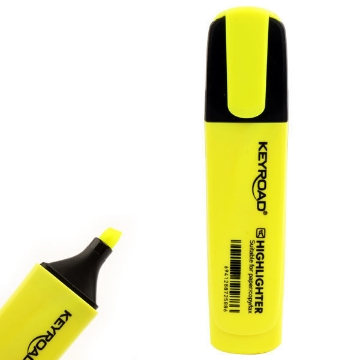 Picture of Highlighter Flue Neon Yellow Keyroad KR972165