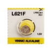 Picture of 2 Round Watch Batteries 1.5V LR60 2.15x6.8mm – Vinnic Alkaline L621F