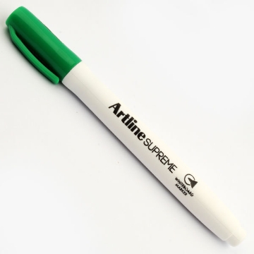 Picture of Supreme Round Green Whiteboard Marker 1.5mm - Art Line