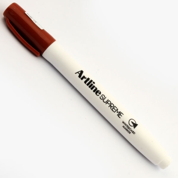 Picture of Supreme Round Brown 1.5mm Whiteboard Pen - Art Line