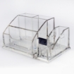 Picture of Desk Organizer, transparent Plastic - Ark 2032