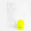 Picture of Water Bottle Transparent with Yellow Cap 650 ml - Mintra 03403