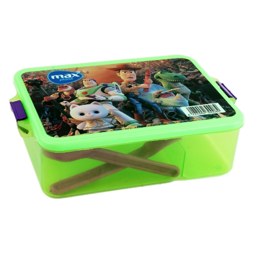 Picture of Lunch Box Star Box Spoon and Fork Max Plast Model 008