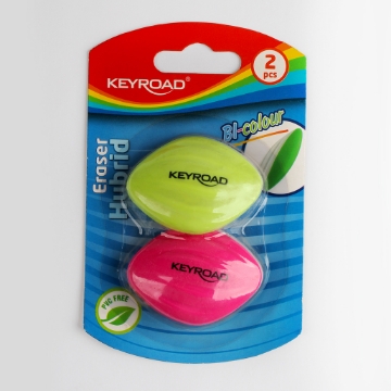 Picture of Eraser hybrid, 2 pcs card, Keyroad Model KR971239.