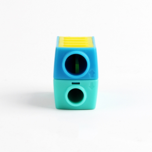 Picture of Sharpener color-mate plastic with metal blade, 2 holes, Keyroad, Model KR971877.