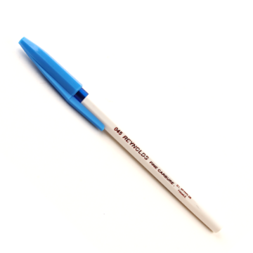 Picture of French Ballpoint Pen Blue Color – Reynolds 045