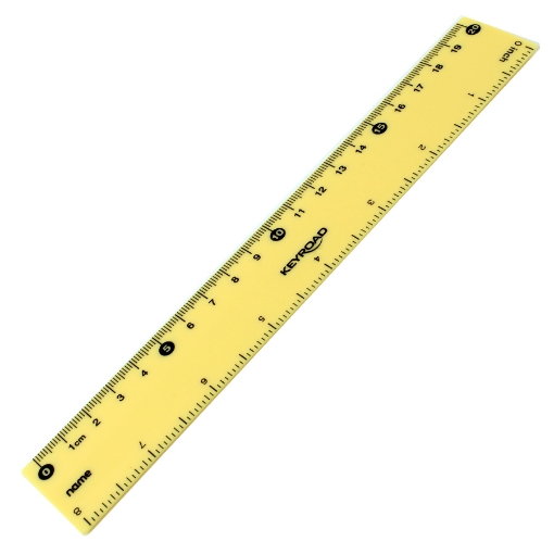 Picture of RULER KEYROAD PLASTIC 20 CM MODEL KR971903