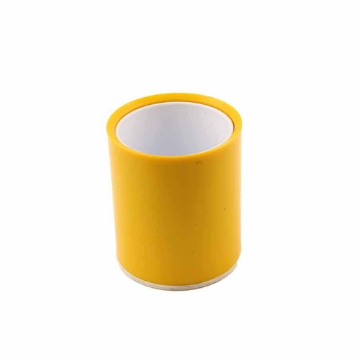 Picture of Round Plastic Pen Holder, yellow - Ark 6663