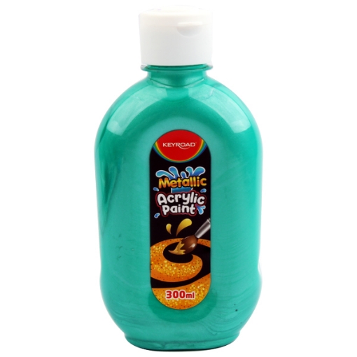 Picture of Acrylic Color metallic green (300ml) Keyroad Model KR972192