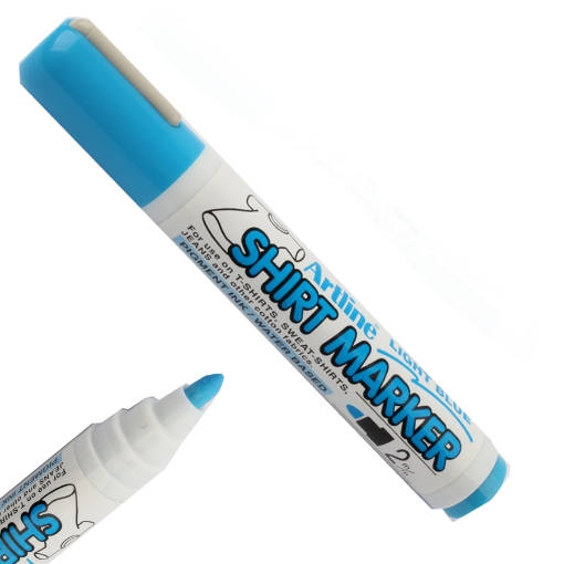 Picture of T-Shirt Marker Pen light blue -Art Line EKT-2