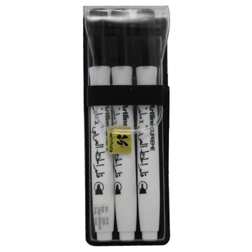 Picture of Set of 3 Supreme Black Arabic Calligraphy Pens - Art Line AB-241242243