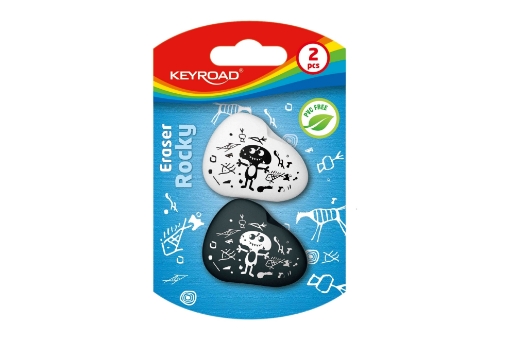 Picture of  Eraser rocky 2 Pcs card, Keyroad KR971100