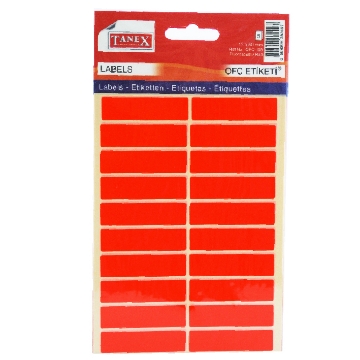 Picture of Handwriting labels, Green Rectangular 5 Sheets A5, 20 labels\ sheet 50 x 13 mm- Tanex OFC-109