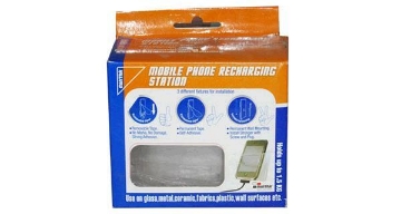 Picture of Plastic Mobile Phone Recharging Station - Mintra 94785