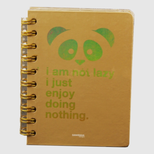 Picture of Hardcover notebook (lazy panda) 180 sheets (10 * 14) cm Dawenha