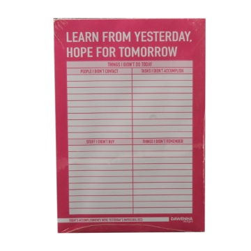 Picture of Weekly Diary Cover 50 Sheets 14 x 20 cm Better System – Dawenha