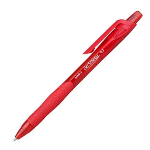 Picture of DONGAH GEL PEN RED MODEL GEL STREAM 13