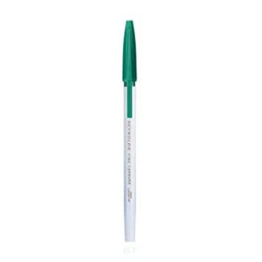 Picture of French Ballpoint Pen Green 1mm - Reynolds 045