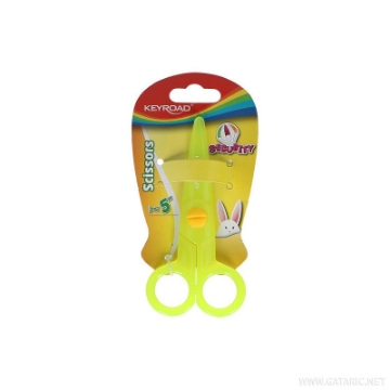 Picture of Kids Scissor Plastic card 12.5 cm Keyroad Model KR970962