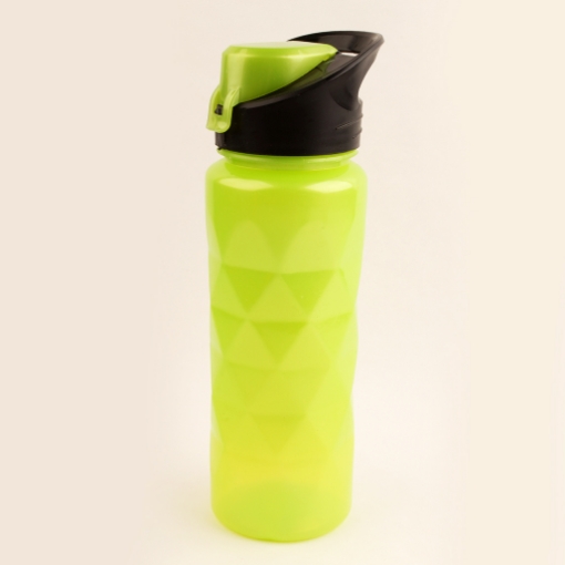 Picture of Transparent Plastic ‎Water bottle 750ml - Diamond