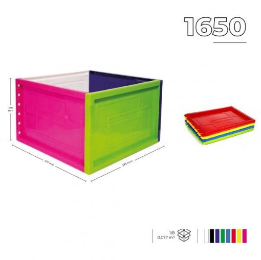 Picture of Colored Plastic Detachable Box – Ark 1650